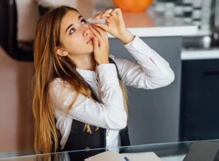 yeux secs remède grand-mère