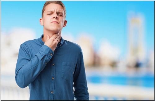 reflux throat pain