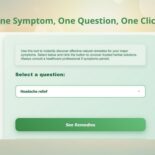 Natural remedies Q&A tool with medicinal plants and health advice